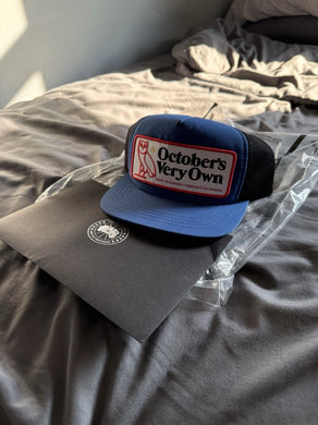 OVO x Canada Goose Trucker Hat - Royal Blue 100% Authentic