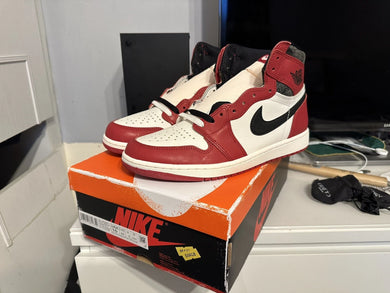 Air Jordan 1 Retro High OG 'Chicago Lost & Found' UK 9 US 10