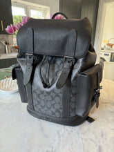 Coach Hudson Backpack In Signature Canvas