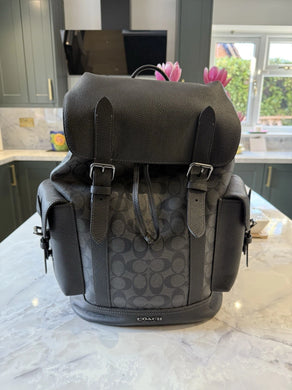 Coach Hudson Backpack In Signature Canvas